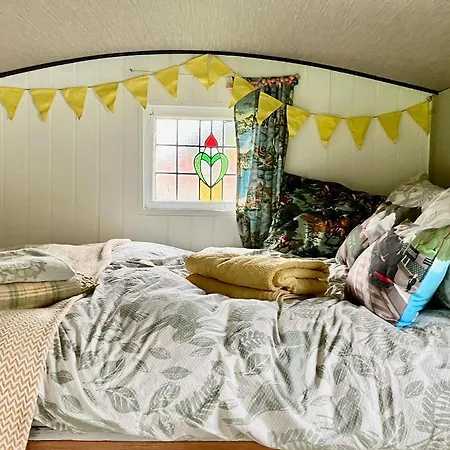Shepherds Hut, Centre, Glamping Hidden Meadow * بيكرينغ